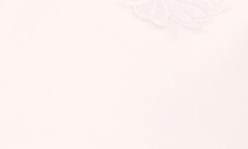 Cece Floral Appliqué Georgette Button-up Shirt