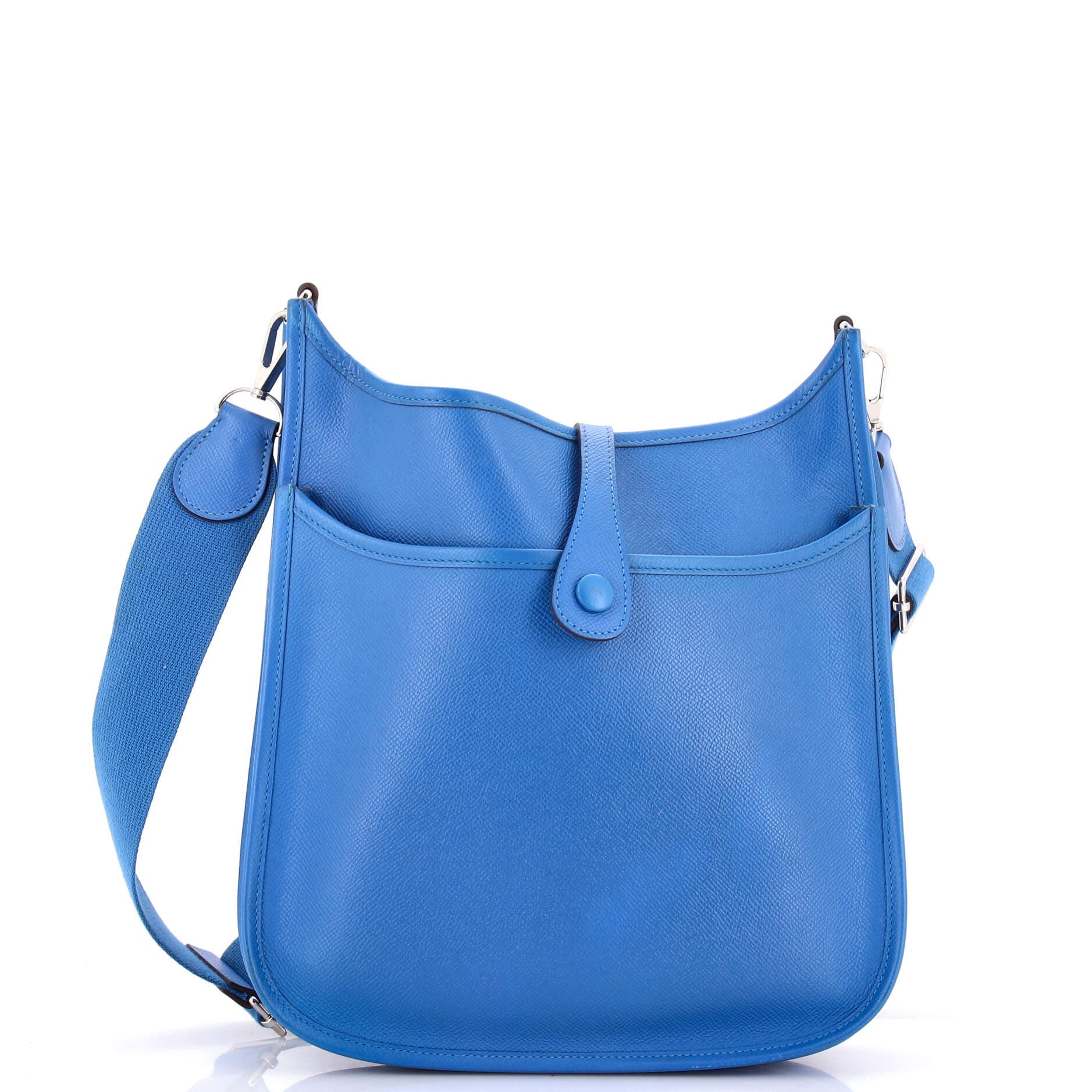 Pre-Owned Hermes Evelyne Bag Gen III Epsom PM, Alternate, color, Mykonos
