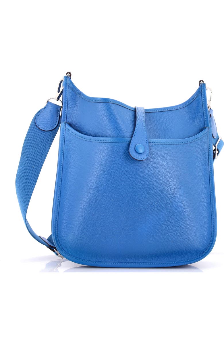 Pre-Owned Hermes Evelyne Bag Gen III Epsom PM, Alternate, color, Mykonos