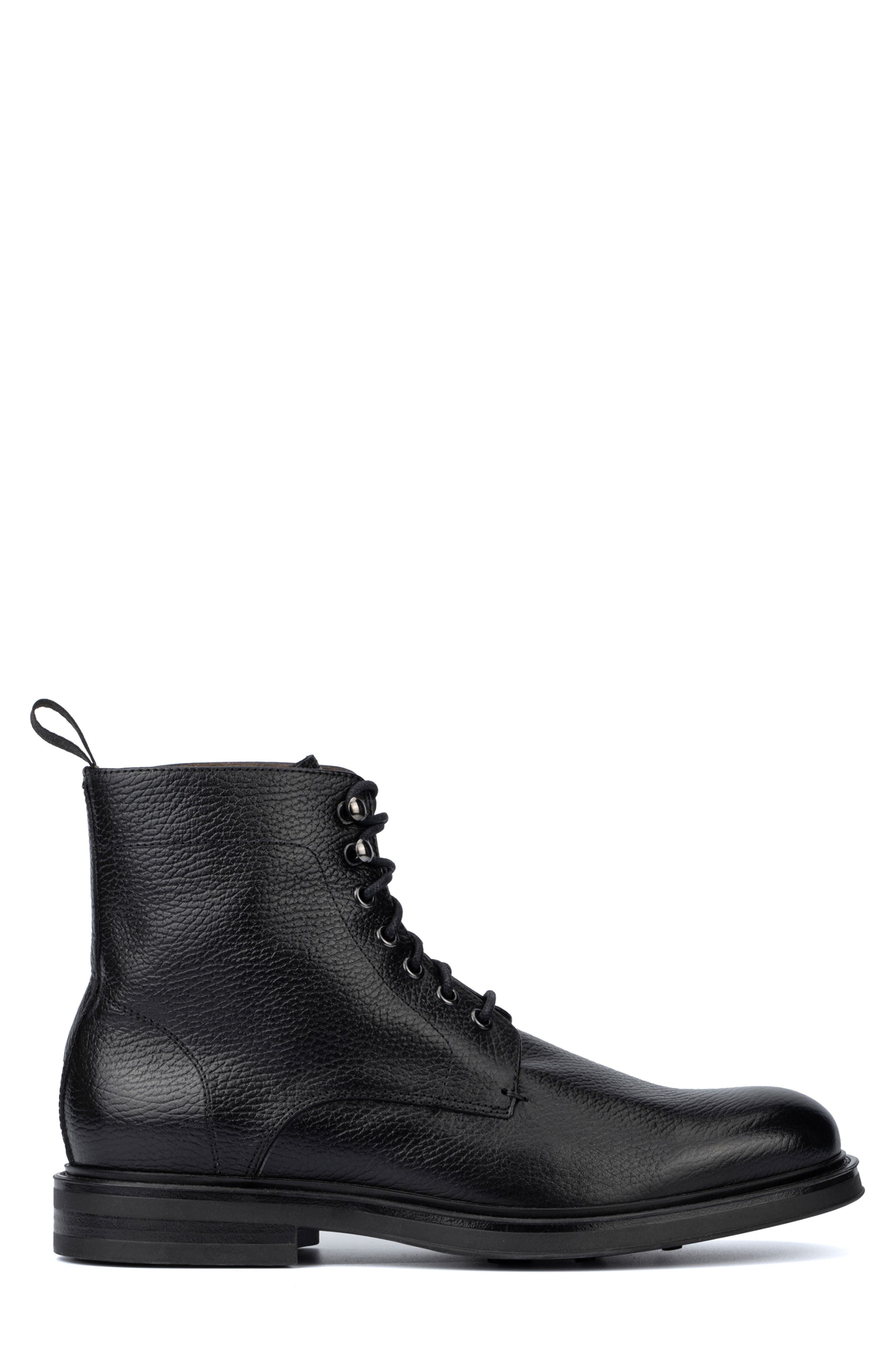 Aquatalia Bernardo Water Repellent Combat Boot, Alternate, color, Black