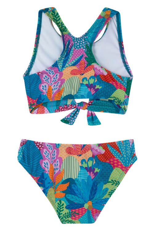 GOTTEX GOTTEX KIDS OCEAN BLOOMS RACERBACK SWIM SET