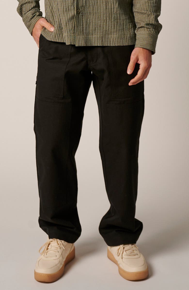 LEISURE LAB Handyman Pant, Main, color, Obsidian