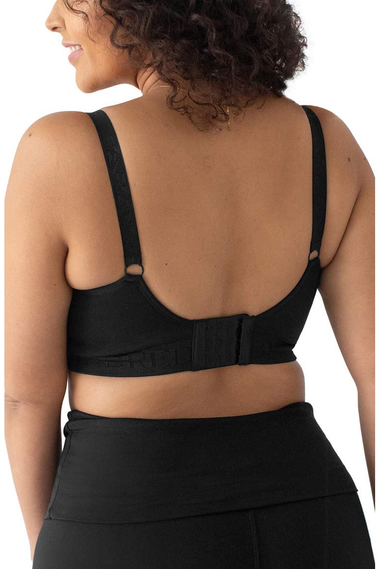 Sublime Hands-Free Pumping/Nursing Bra, Alternate, color, BLACK