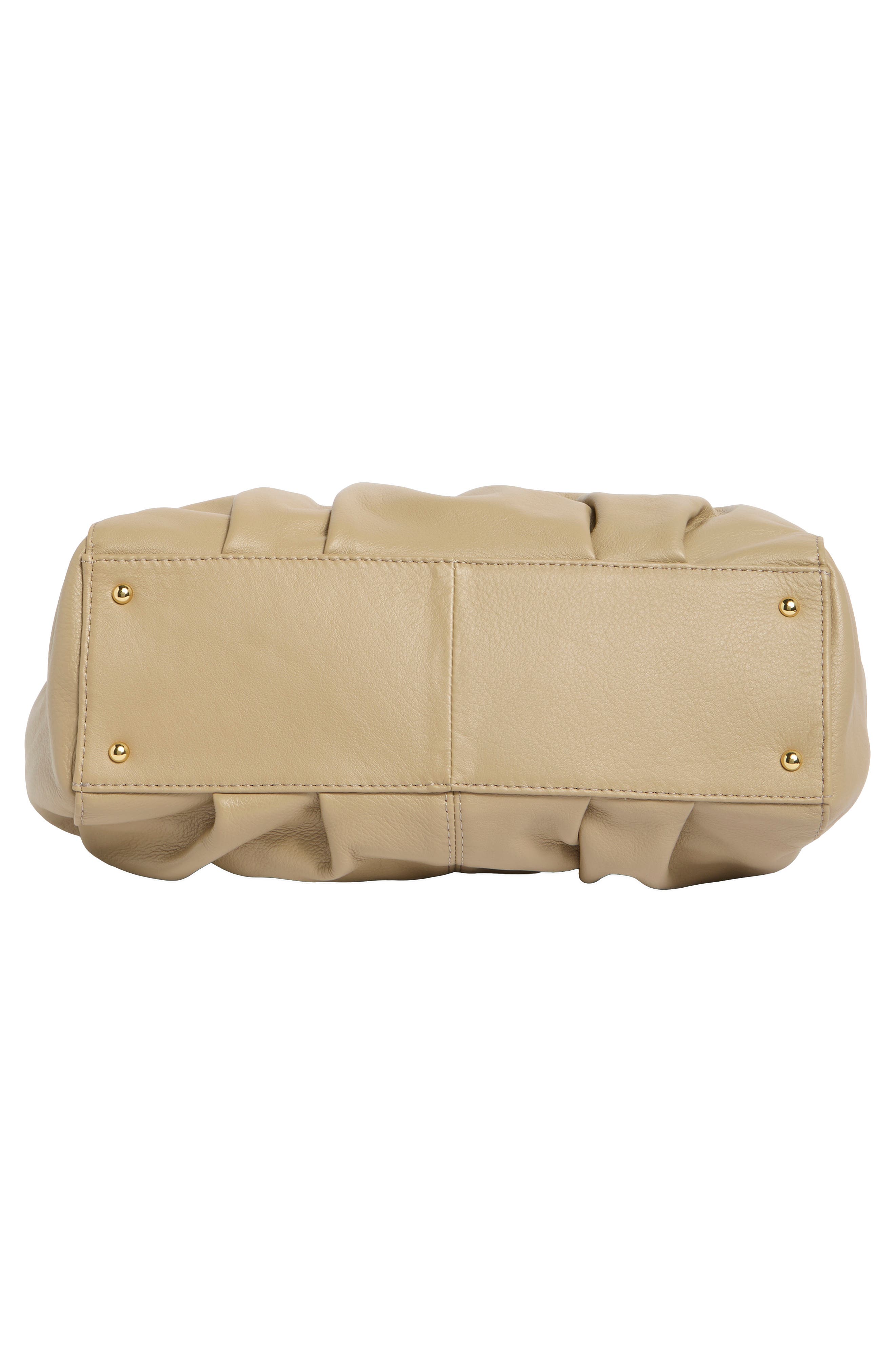Unsubscribed Convertible Leather Shopper, Alternate, color, POTTERY TAUPE