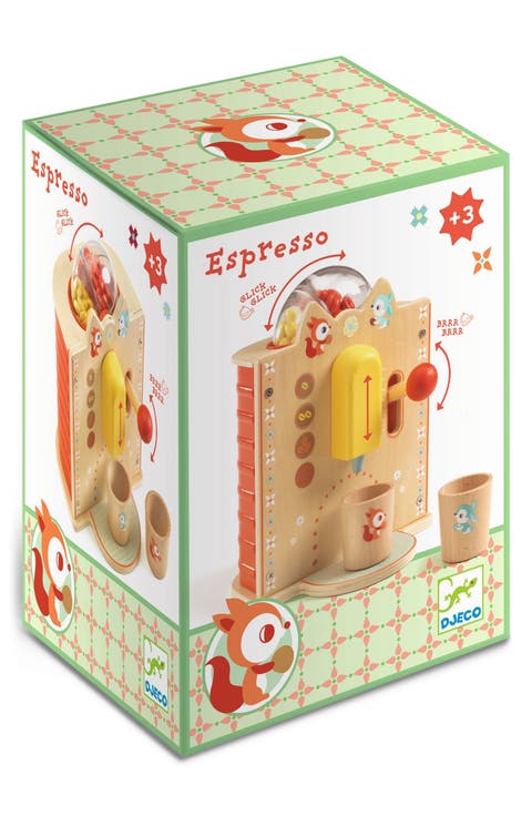 Role Play Bean-to-Cup Toy Coffee Machine