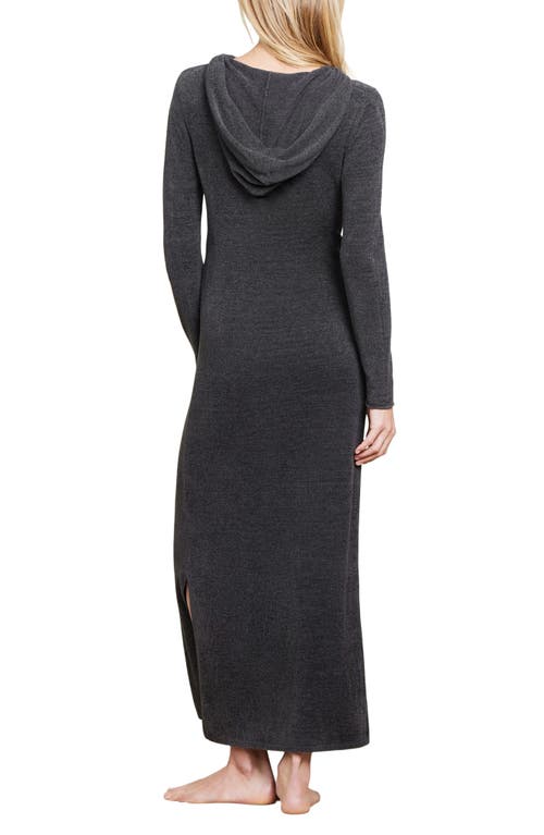 Barefoot Dreams Cozychic Ultra Lite Hooded Dress In Gray