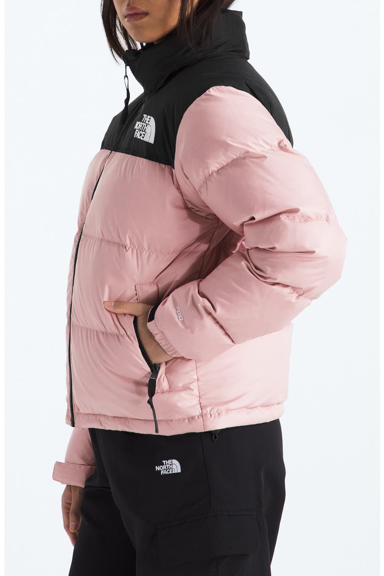 Nuptse® 1996 Packable Quilted 700 Fill Power Down Jacket, Alternate, color, METAL PINK/ TNF BLACK