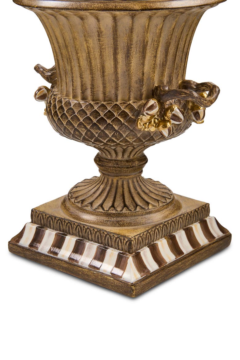 Stacked Pumpkins Tabletop Decoration, Alternate, color, BROWN
