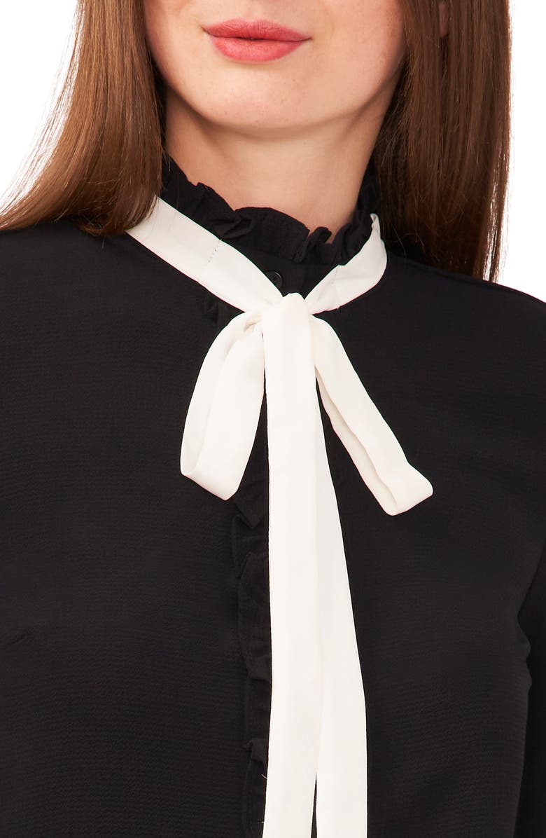 CeCe Ruffle Long Sleeve Blouse, Alternate, color, 
