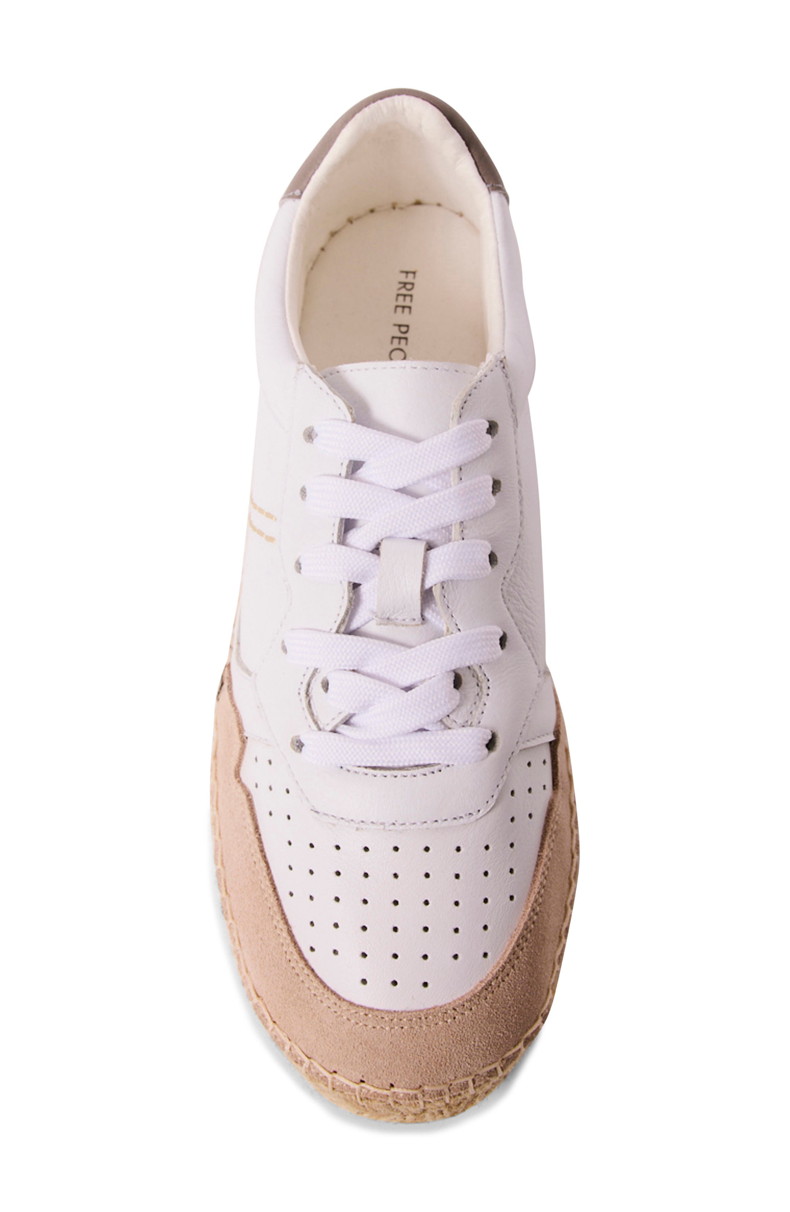 Free People Serendipity Sneaker, Alternate, color, Chalk
