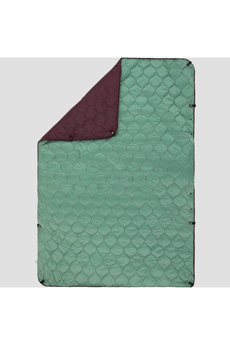 Puffy Kachula Adventure Blanket, Alternate, color, Maroon Bells