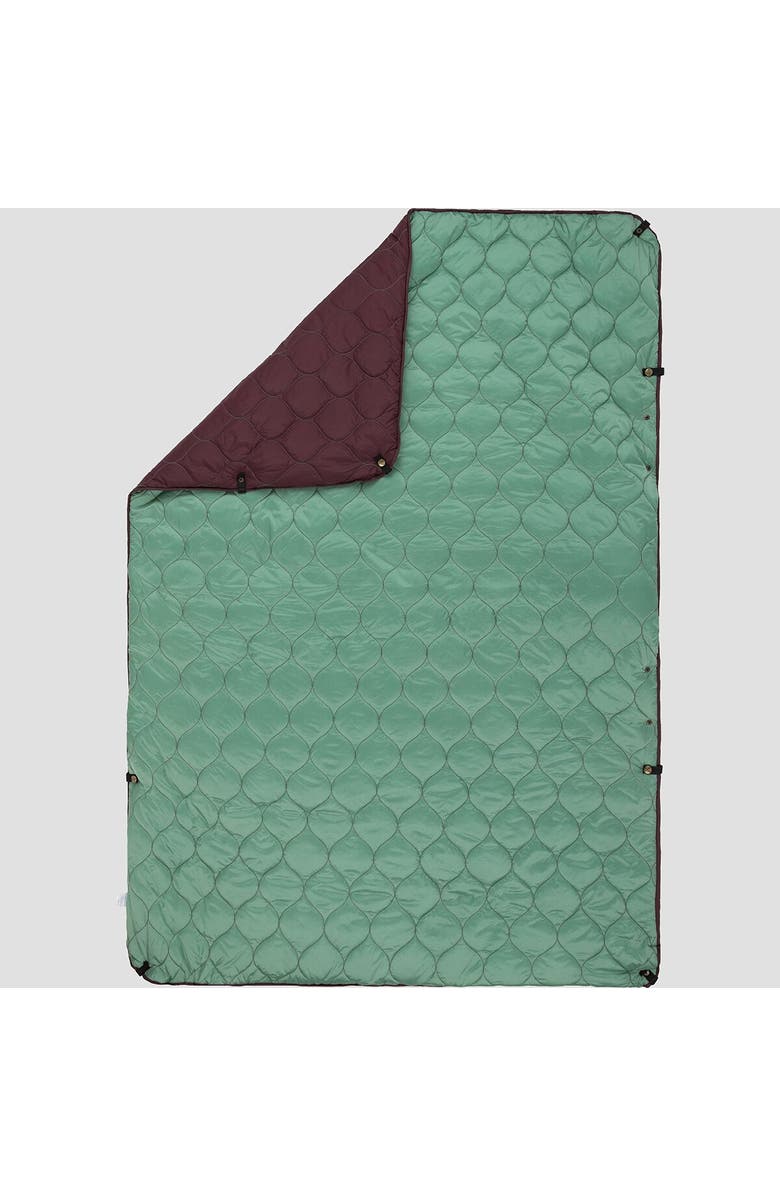 Coalatree Puffy Kachula Adventure Blanket, Alternate, color, Maroon Bells