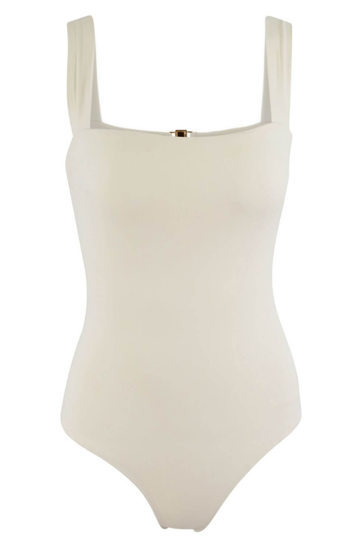 Sauipe Donatella One Piece Swimsuit In Ivory