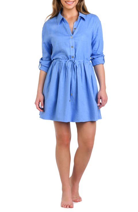 Delphine Cover-Up Shirtdress