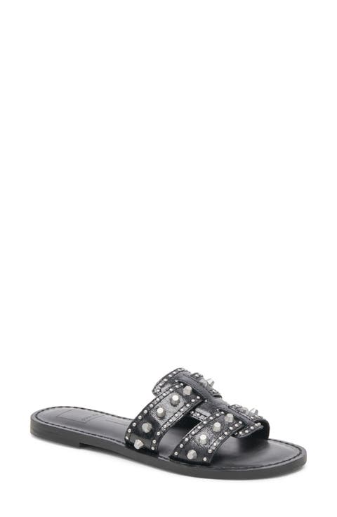Wesla Studded Slide Sandal (Women)