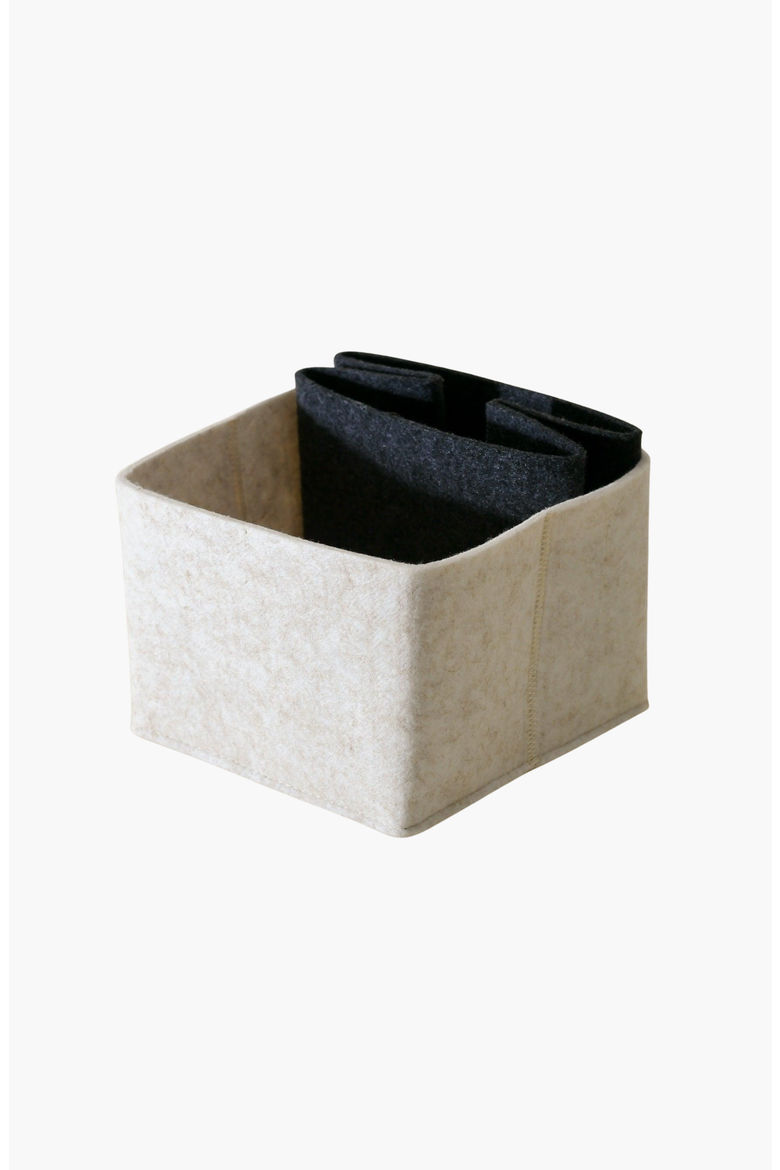 The Flex Bin - Petite Set of 3, Alternate, color, Stone