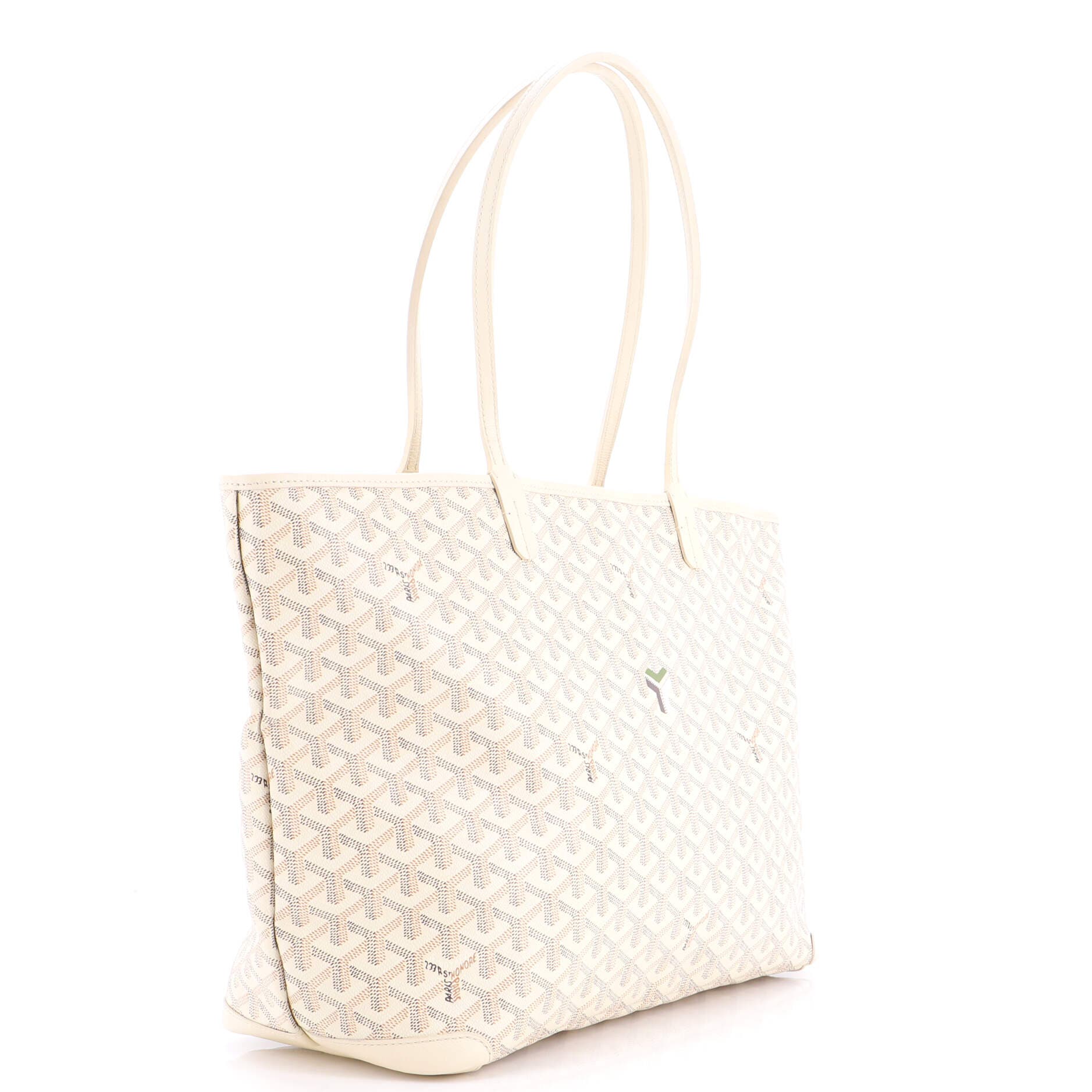 Pre-Owned Goyard Artois Tote Coated Canvas MM, Alternate, color, Neutral