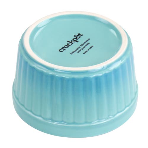 Crock-pot Crockpot Thornburg 6 Piece 12 Ounce Round Stoneware Ramekin Set In Multi