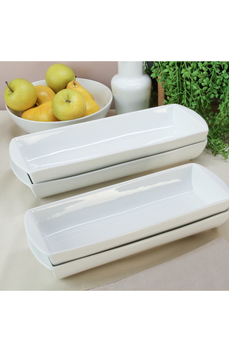 BIA Cordon Bleu Amar Set of 4 Serving Bowl Set, Alternate, color, White