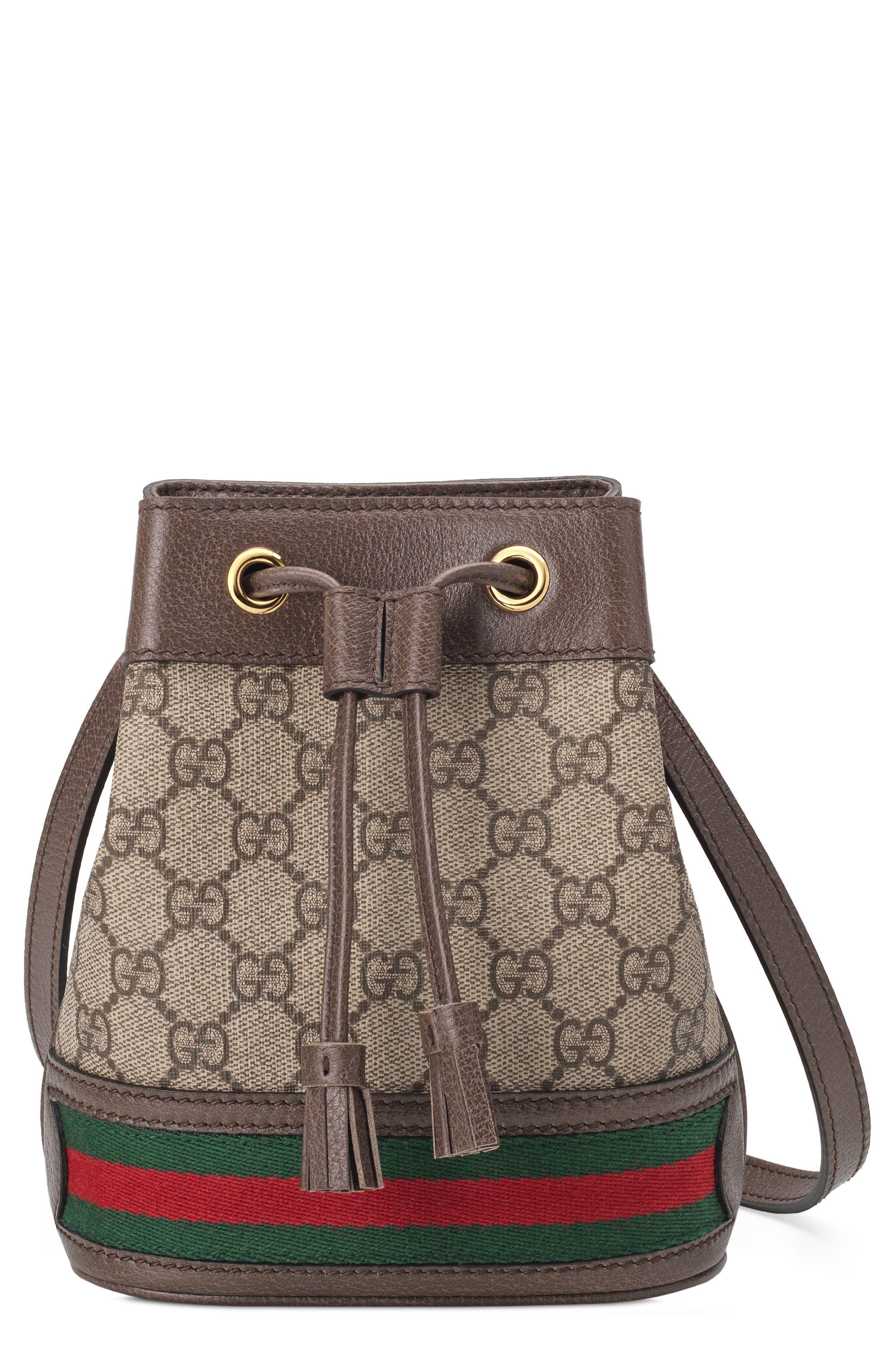 Gucci Mini Bucket Bag, Main, color, 