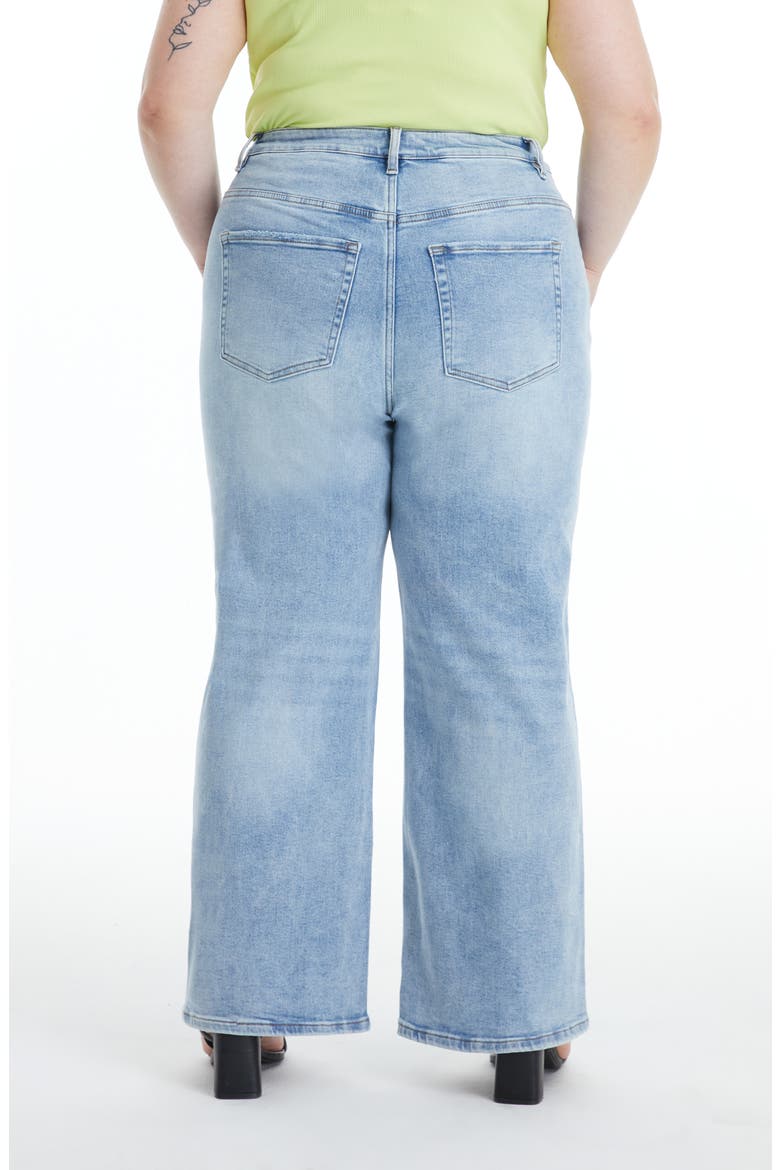 Ankle Wide Leg Jeans, Alternate, color, LIGHT BLUE
