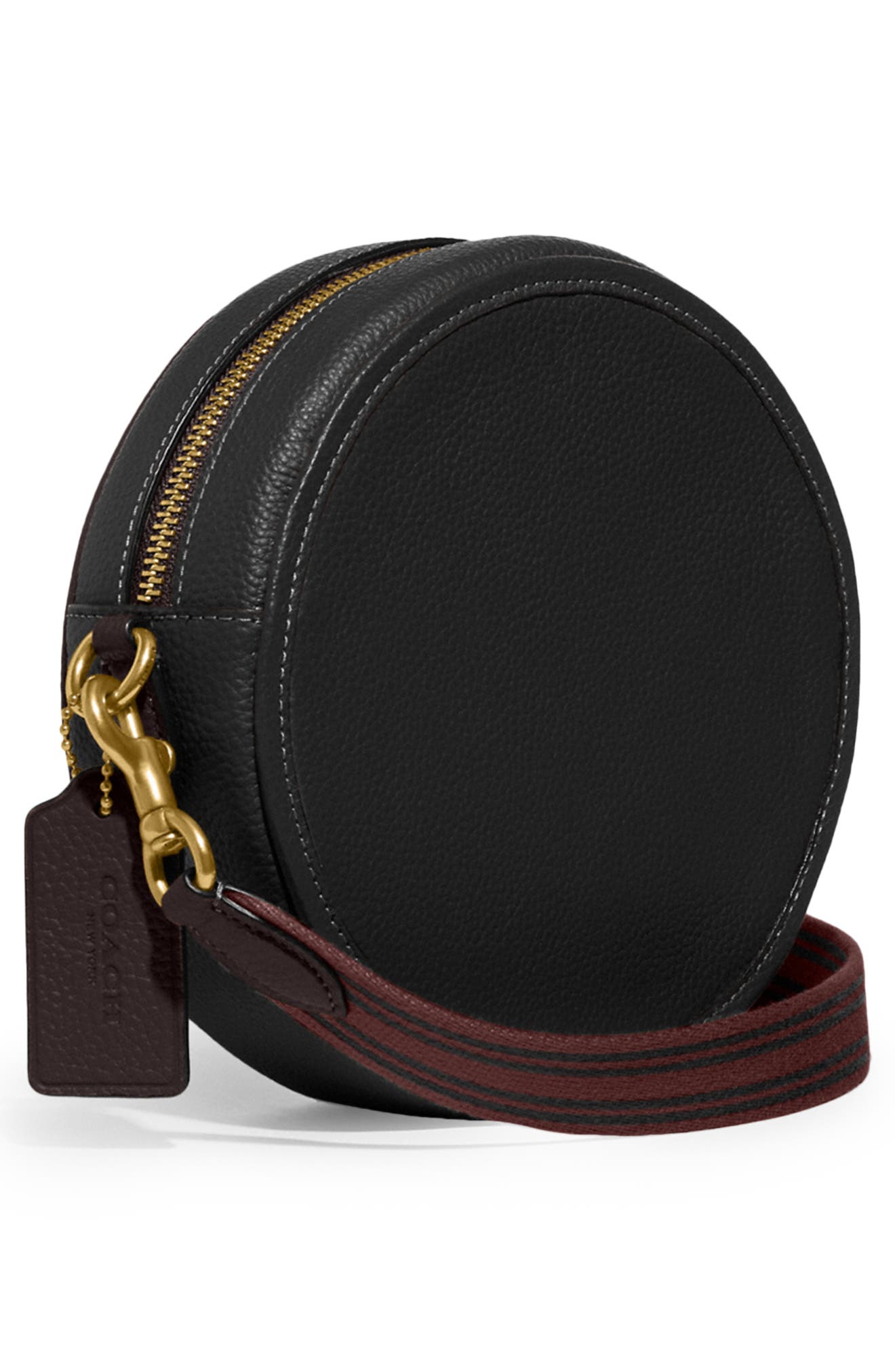 COACH Leather Crossbody Bag, Alternate, color, 