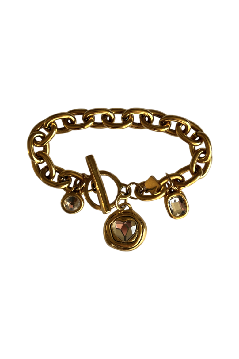 Daisy Bracelet, Main, color, Gold