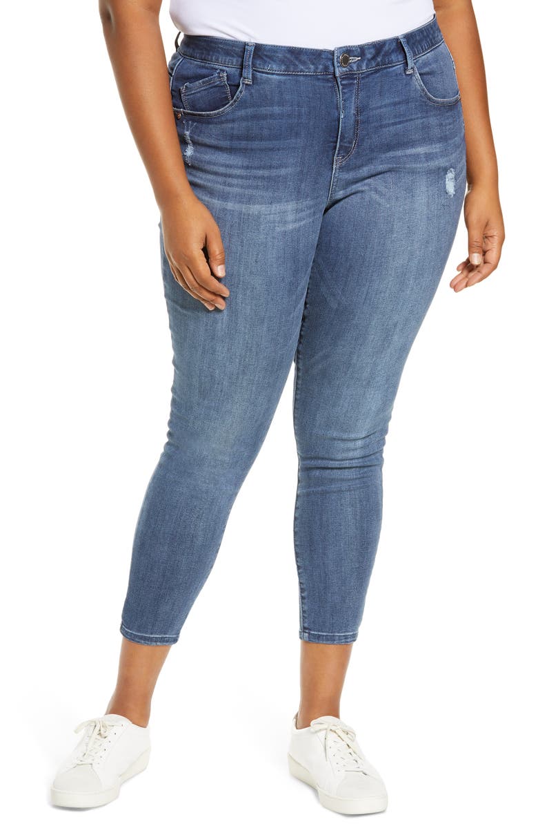 Wit & Wisdom 'Ab'Solution Luxe Touch High Waist Skinny Jeans, Main, color, 