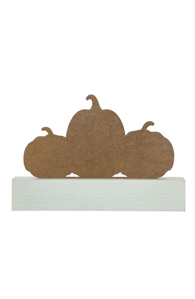 Glitzhome Fall Wooden PUMPKIN PATCH Table Sign, Alternate, color, 