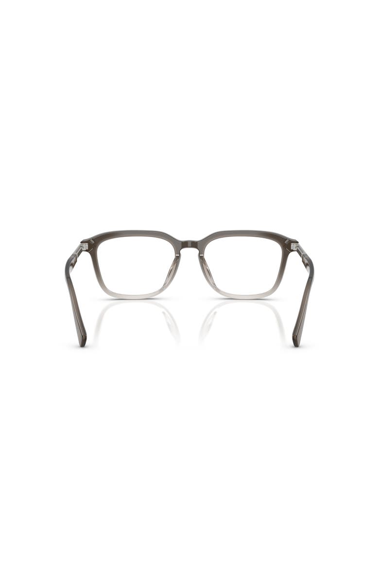 Brunello Cucinelli 53mm Rectangle optical glasses, Alternate, color, Grey