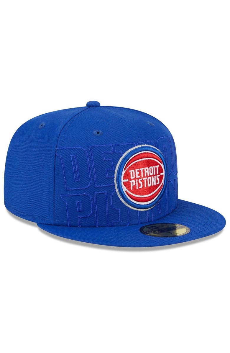 New Era Men's New Era  Blue Detroit Pistons 2023 NBA Draft 59FIFTY Fitted Hat, Alternate, color, 