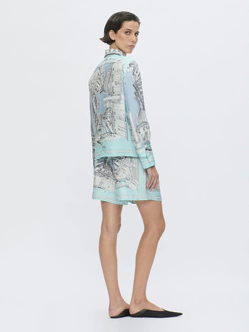 Callas Milano Cameron Rome Scarf Shirt