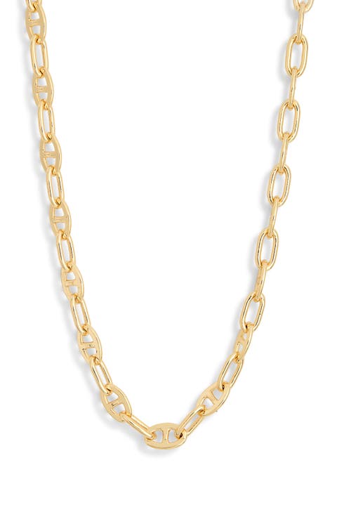 Demi-Fine Mariner Chain Necklace
