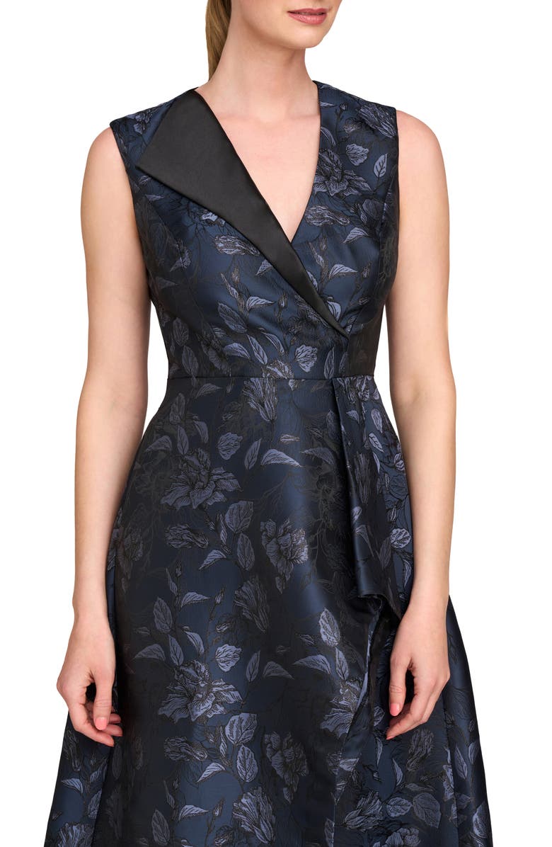 Kay Unger Lottie Sleeveless Fit & Flare Dress, Alternate, color,