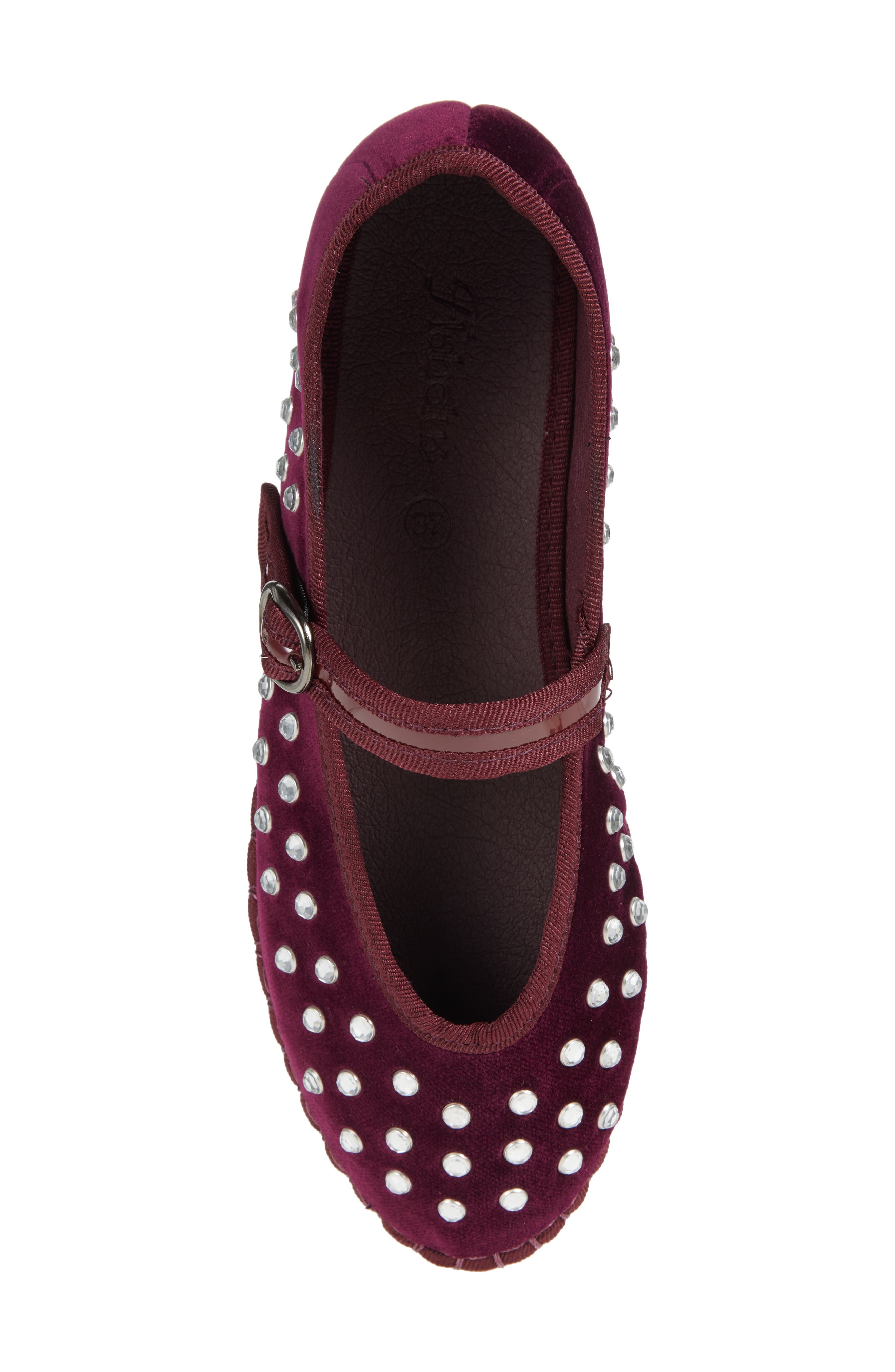 Flabelus Mae Mary Jane Flat, Alternate, color, 