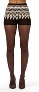 Naked Wardrobe Fair Isle Knit Hot Pants