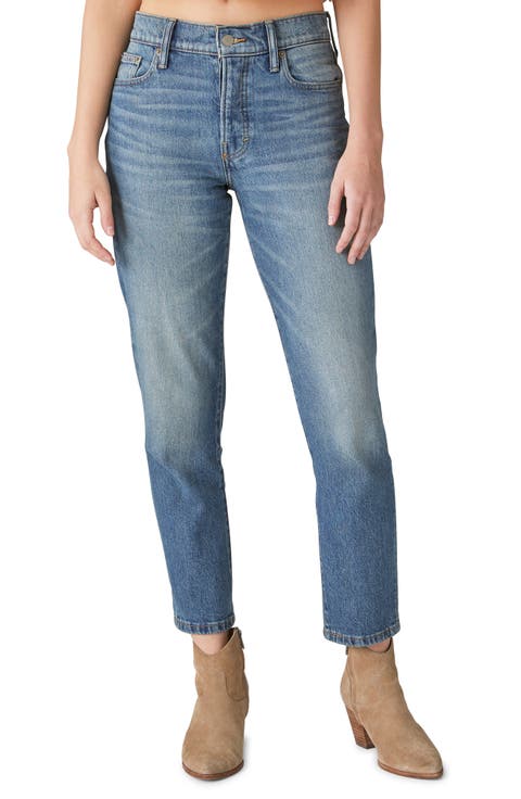 Drew High Waist Mom Jeans (Starlest Dest)