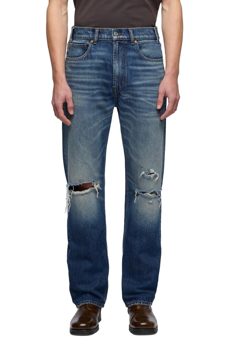 Easy Straight Leg Jeans, Main, color, WILD