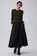 JUANA Hemp Blend Maxi Skirt