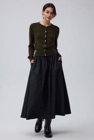 JUANA Hemp Blend Maxi Skirt