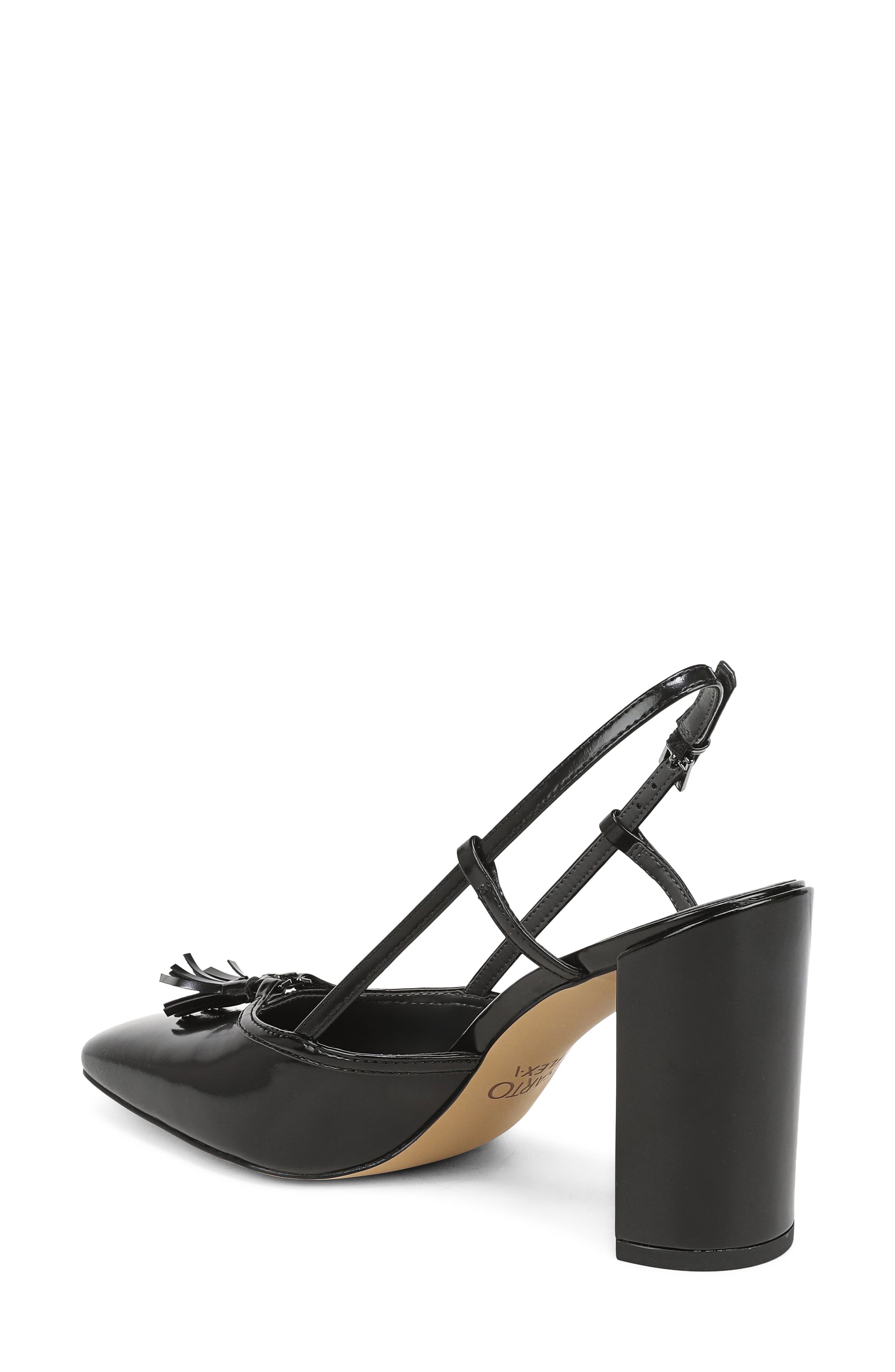 Gaila Slingback Pump, Alternate, color, BLACK CALF LEATHER