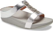 FitFlop Fino Sparkle Wedge Slide Sandal