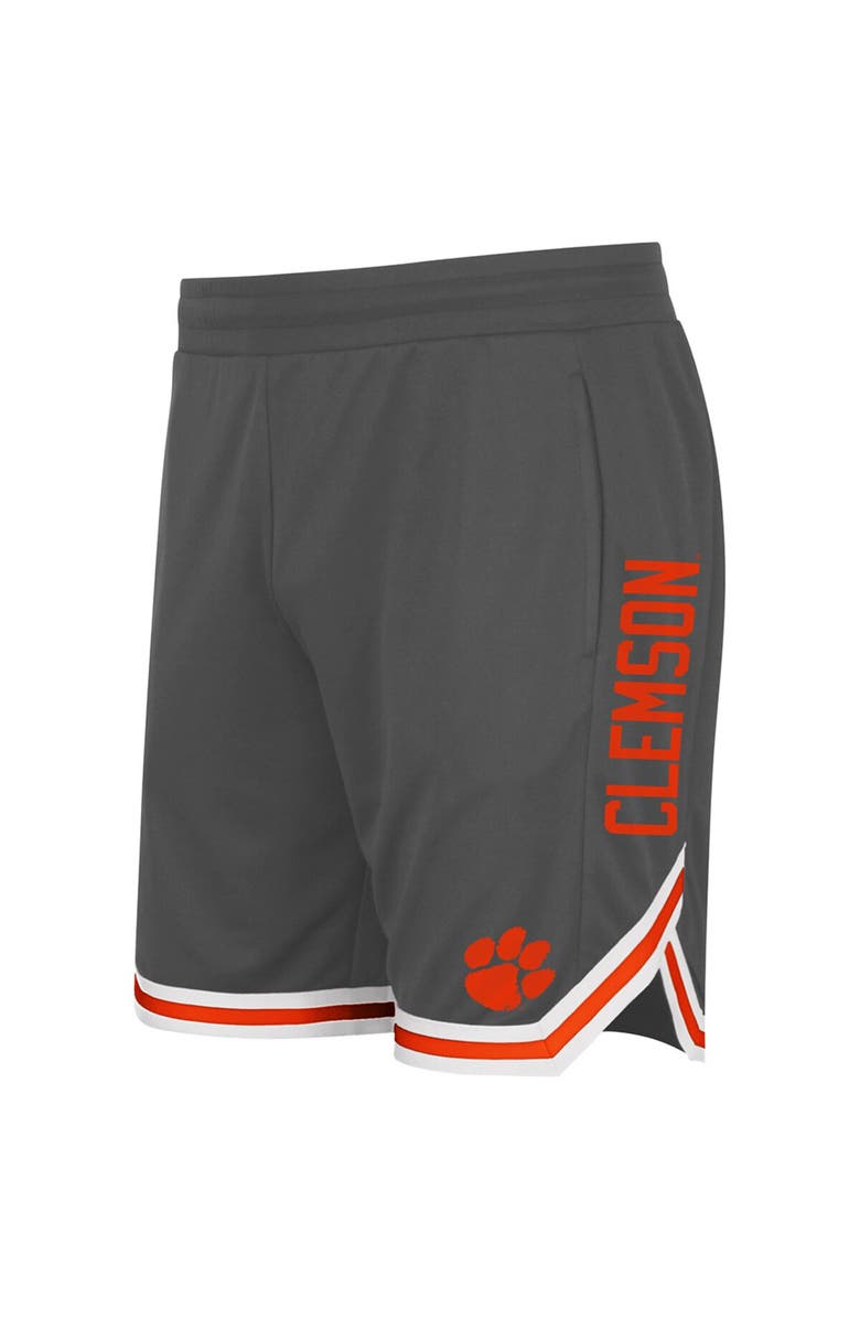 COLOSSEUM Men's Colosseum Charcoal Clemson Tigers Continuity Shorts, Main, color, 