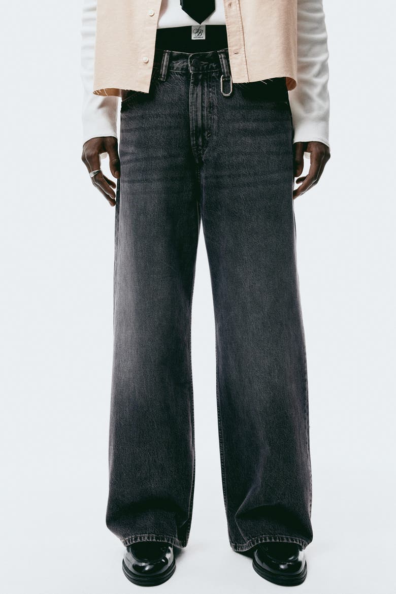 Wide Jeans, Alternate, color, Denim gray