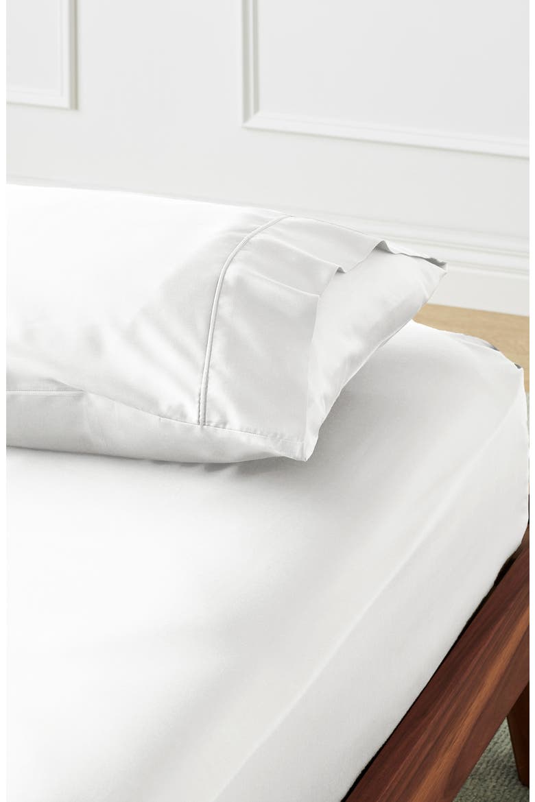 Signature Sateen Pillowcase Set, Alternate, color, CLOUD
