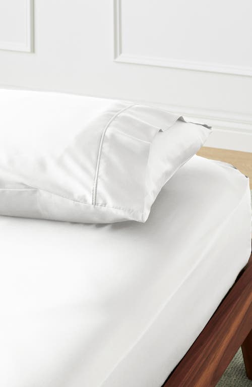 Ettitude Standard Signature Sateen Pillowcase Set In Cloud
