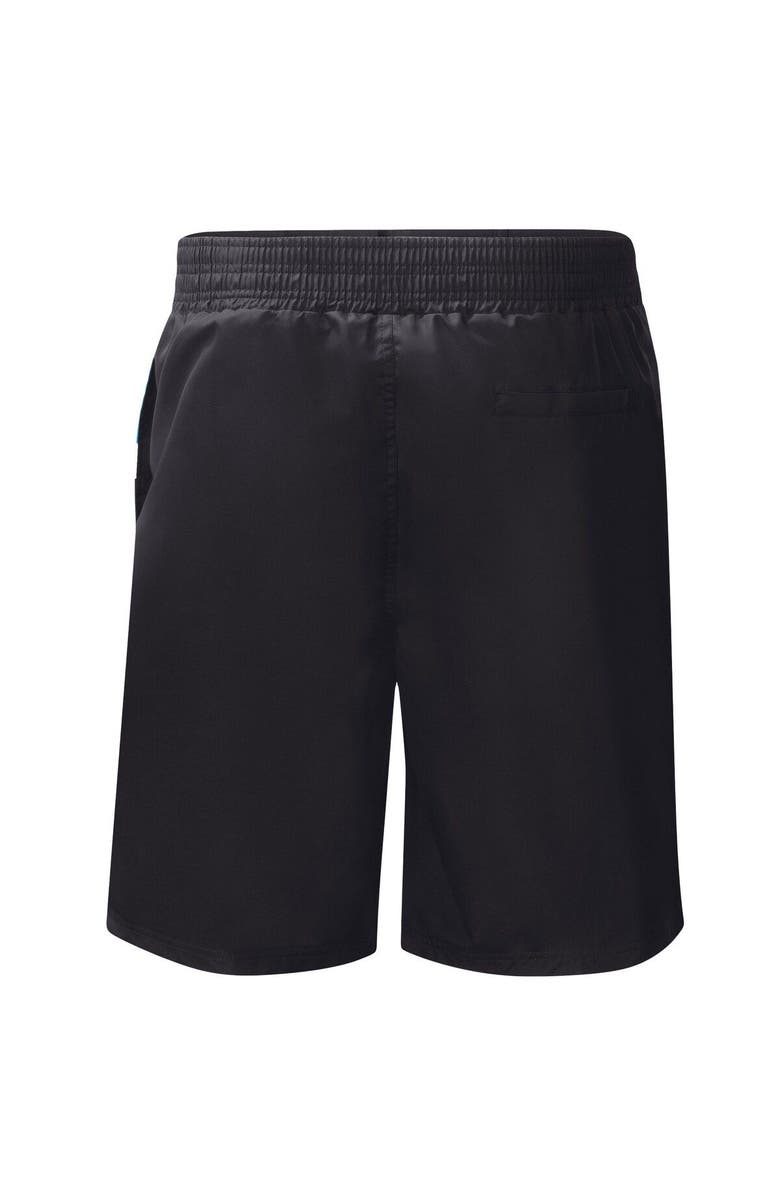 G-III SPORTS BY CARL BANKS Men's G-III Sports by Carl Banks Black Miami Marlins Sea Wind Swim Shorts, Alternate, color, Black