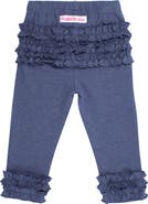 RuffleButts Toddler Girls Ruffle Leggings with Signature Rear Ruffles