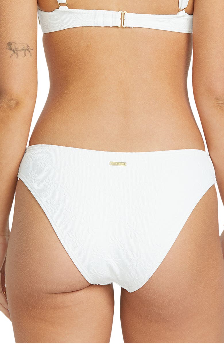 Billabong Salt & Sol Bondi Textured Bikini Bottoms, Alternate, color, Salt Crystal