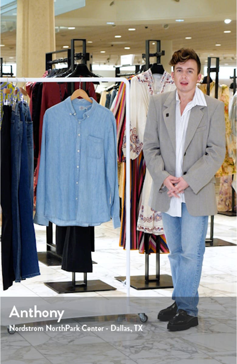 The Tried & True Lyocell & Linen Chambray Button-Up Shirt, sales video thumbnail